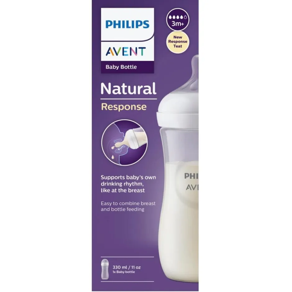 Sale Philips Avent Natural Response SCY906/01 Babyfles met Natuurlijke Zuigreflex Flesspeen