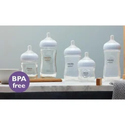 New Philips Avent Natural Response SCY903/01 1m+ Babyfles met Natuurlijke Zuigreflex Flesspeen