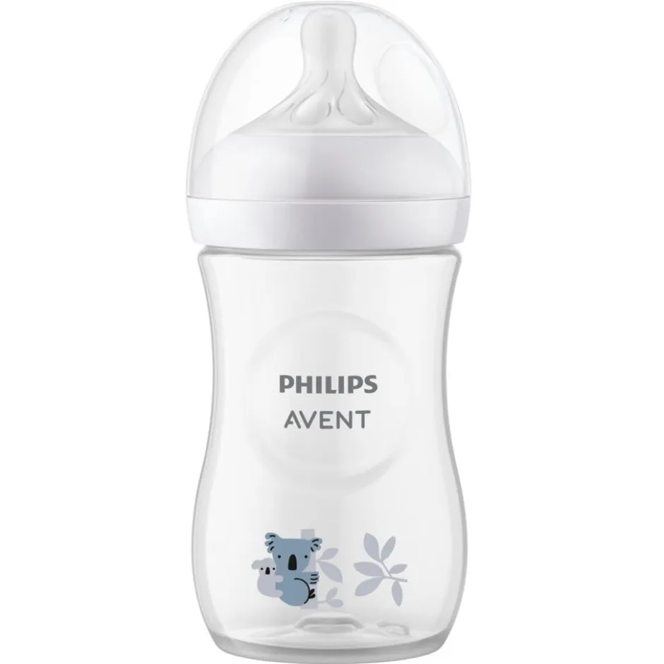 Online Philips Avent Natural Response SCY903/67 1m+ Koala Babyfles met Natuurlijke Zuigreflex Flesspeen