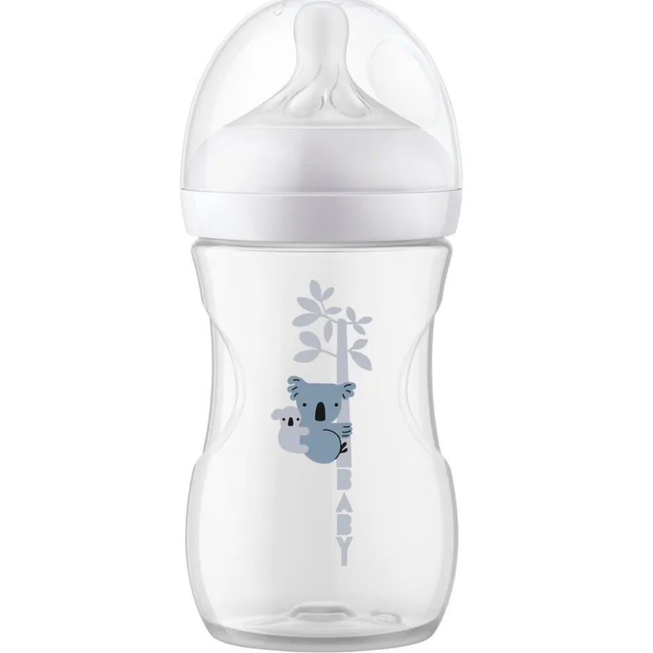 Online Philips Avent Natural Response SCY903/67 1m+ Koala Babyfles met Natuurlijke Zuigreflex Flesspeen