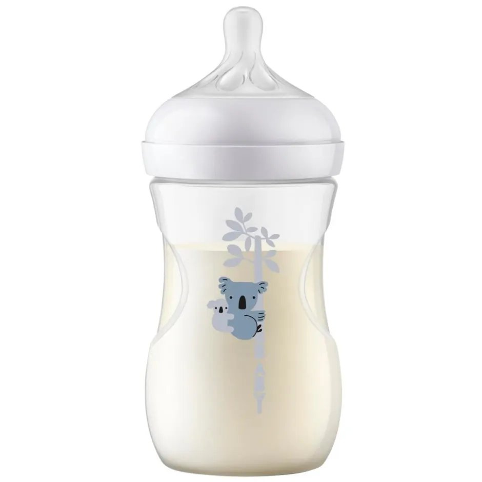Online Philips Avent Natural Response SCY903/67 1m+ Koala Babyfles met Natuurlijke Zuigreflex Flesspeen