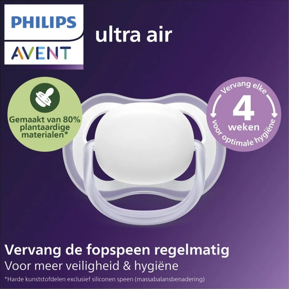 Discount Philips Avent Soother Air 6-18M SCF087/11 fopspeen