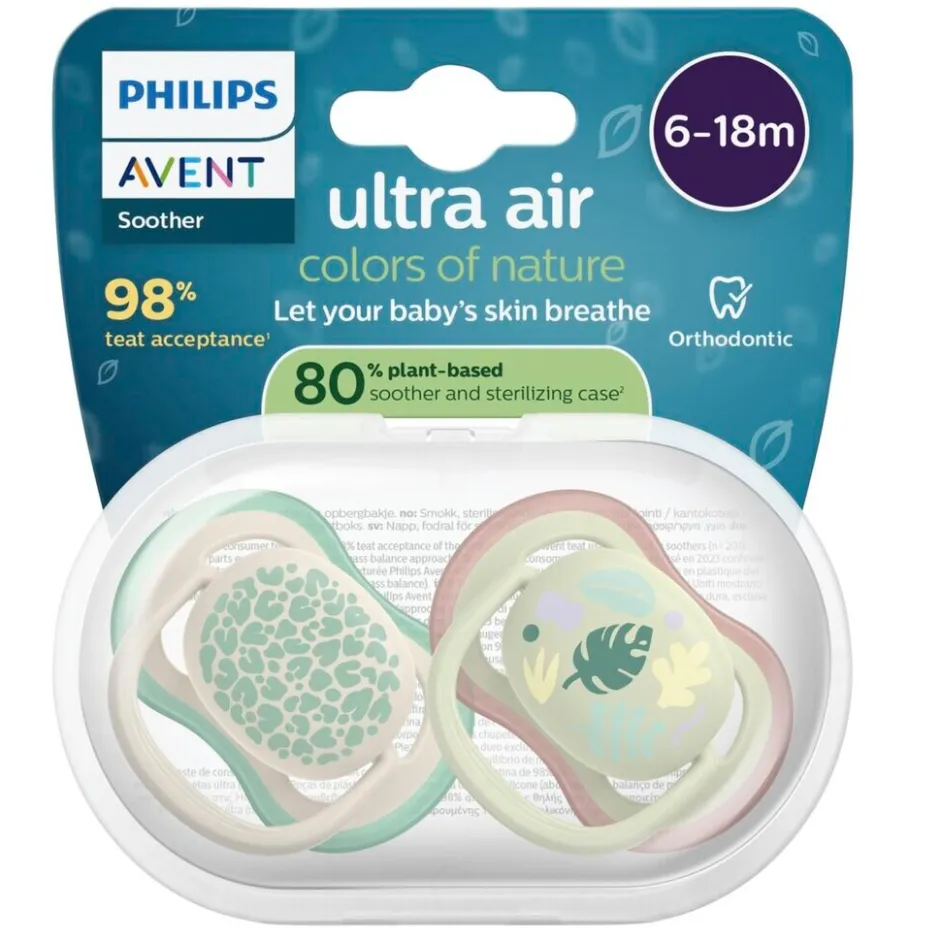 Discount Philips Avent Soother Air 6-18M SCF087/17 fopspeen