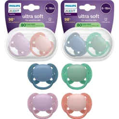 Clearance Philips Avent Ultra Soft SCF091/44 Fopspeen