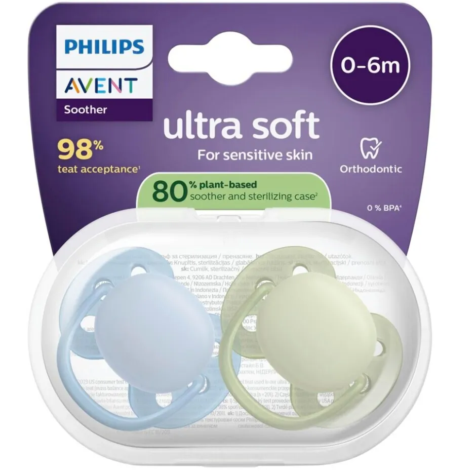 Outlet Philips Avent Ultra Soft SCF091/37 Fopspeen