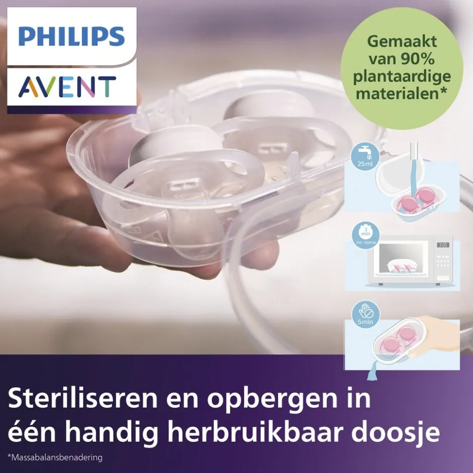 Outlet Philips Avent Ultra Soft SCF091/37 Fopspeen