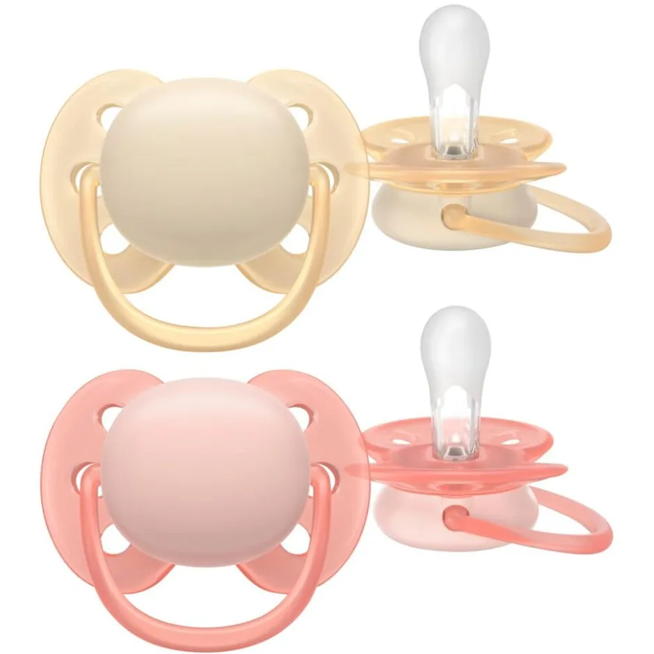 New Philips Avent Ultra Soft SCF091/38 Fopspeen