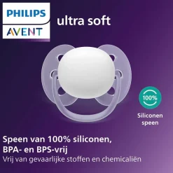 New Philips Avent Ultra Soft SCF091/38 Fopspeen