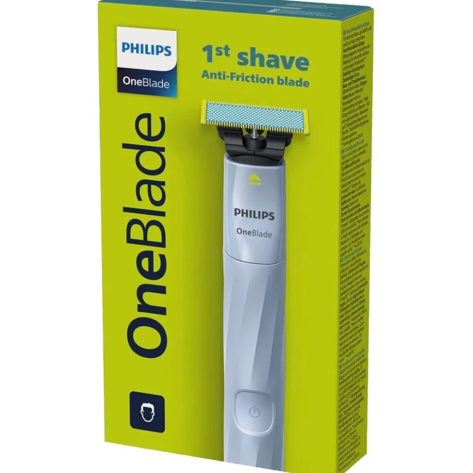 New Philips OneBlade First Shave Anti-Friction Blade QP1324/20 Scheerapparaat