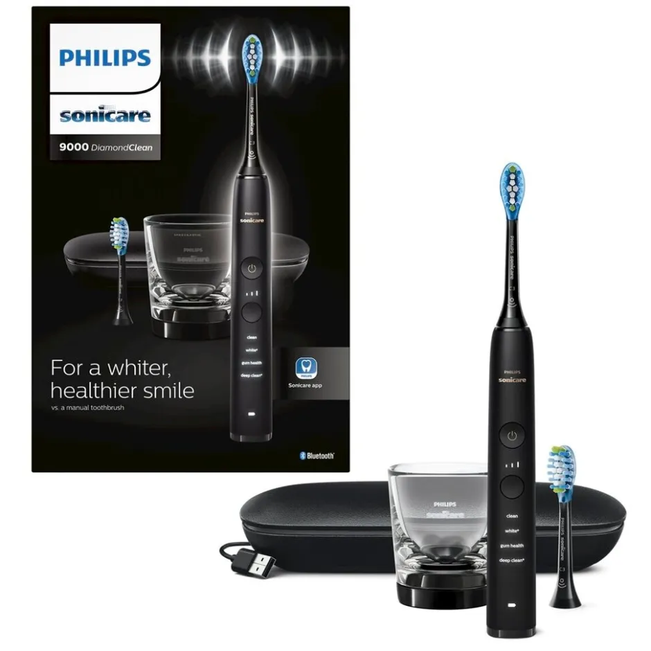 Outlet Philips Sonicare 9000 Series DiamondClean HX9913/18 Elektrische Tandenborstel