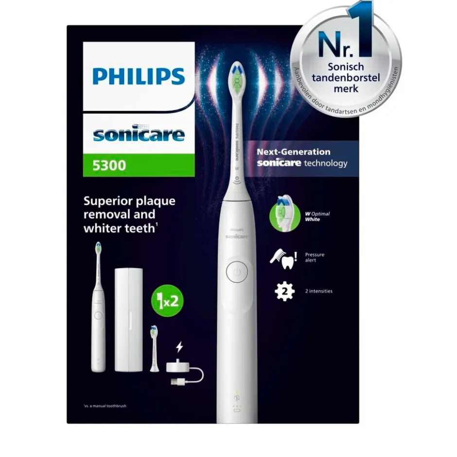 Hot Philips Sonicare 5300 Series HX7108/03 Elektrische Tandenborstel