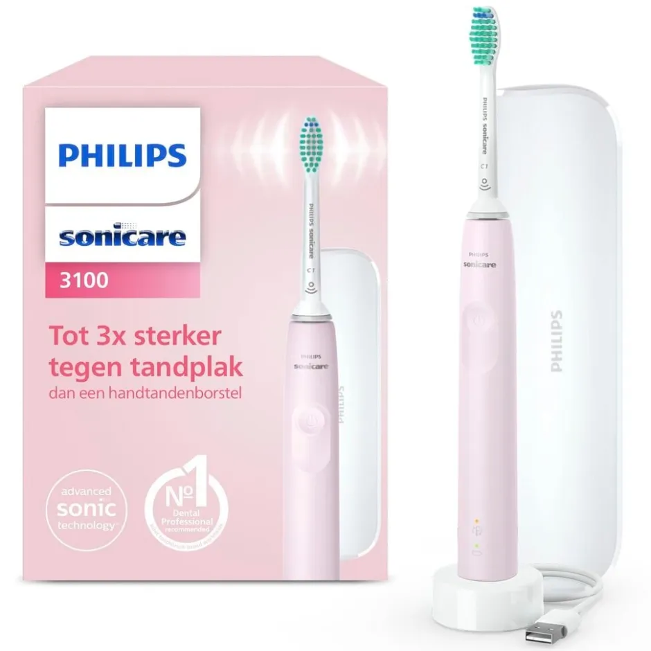 Discount Philips Sonicare 3100 Series HX3673/11 Elektrische Tandenborstel