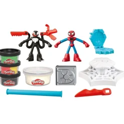 Sale Play-Doh Marvel Spider-Man Launch & Slice Battle Kleiset