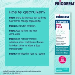 Discount Prioderm Shampoo Plus Anti-hoofdluisshampoo