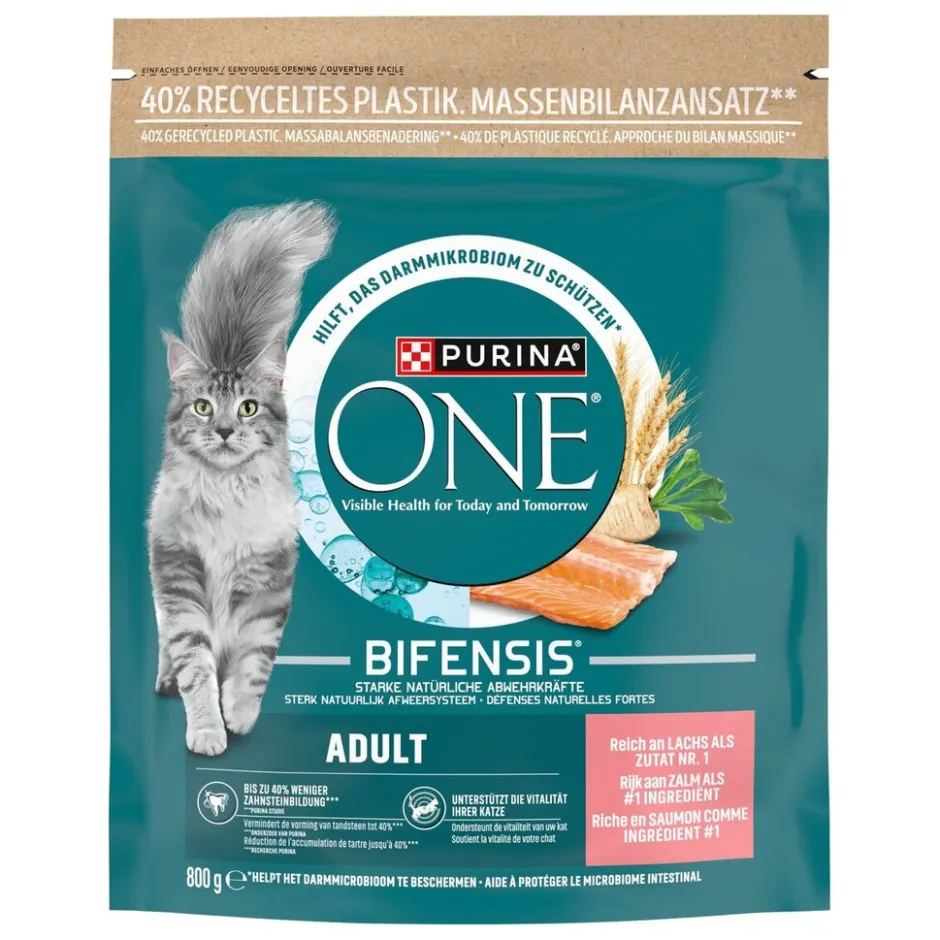 Outlet One Purina Adult Rijk aan Zalm Kattenvoer