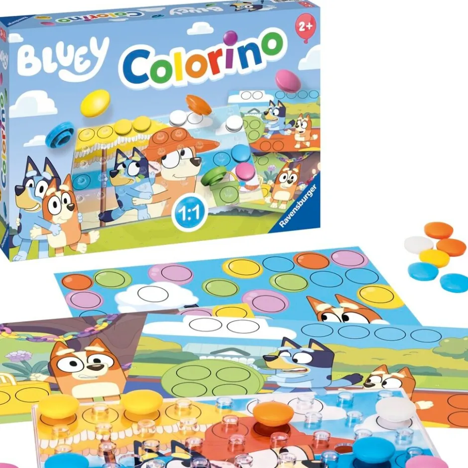 New Bluey Ravensburger Colorino