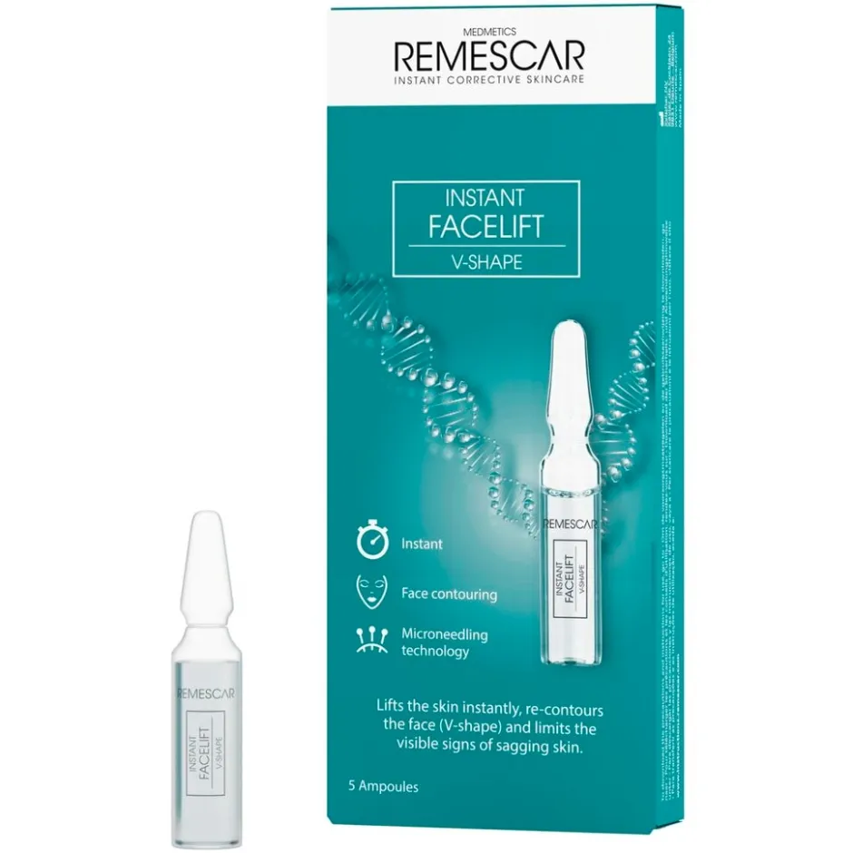 Clearance Remescar Instant Facelift V-Shape Ampullen