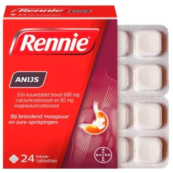 Outlet Rennie Anijs Kauwtabletten