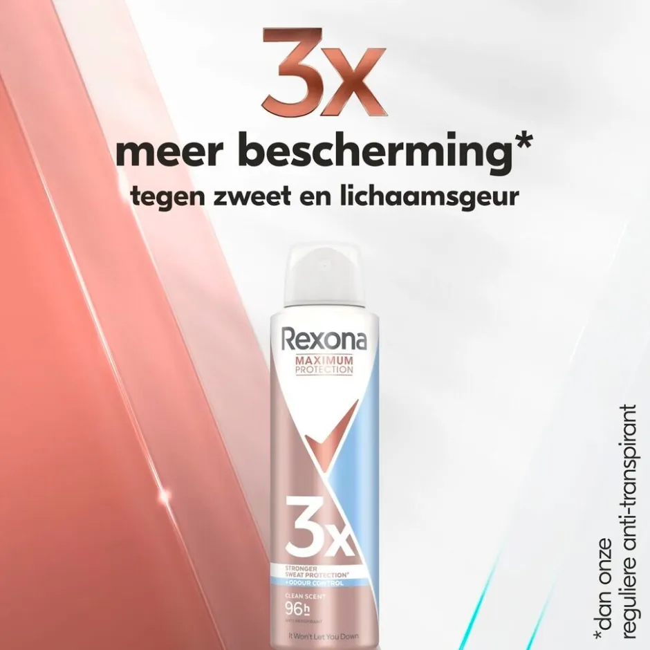 Rexona Maximum Protection Clean Scent Antitranspirant Spray