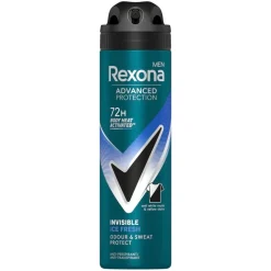 Sale Rexona Men Advanced Protection Invisible Ice Antitranspirant Spray