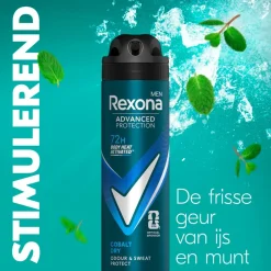 Clearance Rexona Men Advanced Protection Cobalt Dry Antitranspirant Spray
