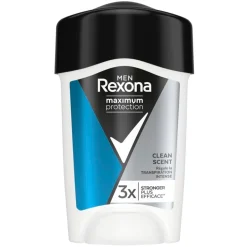 Clearance Rexona Men Maximum Protection Clean Scent Antitranspirant Crème Stick