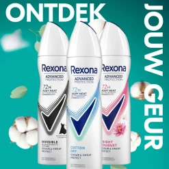 Best Rexona Women Advanced Protection Cotton Dry Antitranspirant Spray