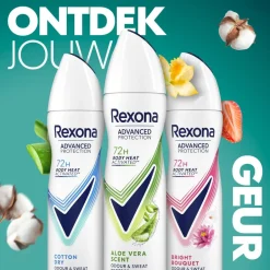 New Rexona Women Advanced Protection Aloë Vera Antitranspirant Spray