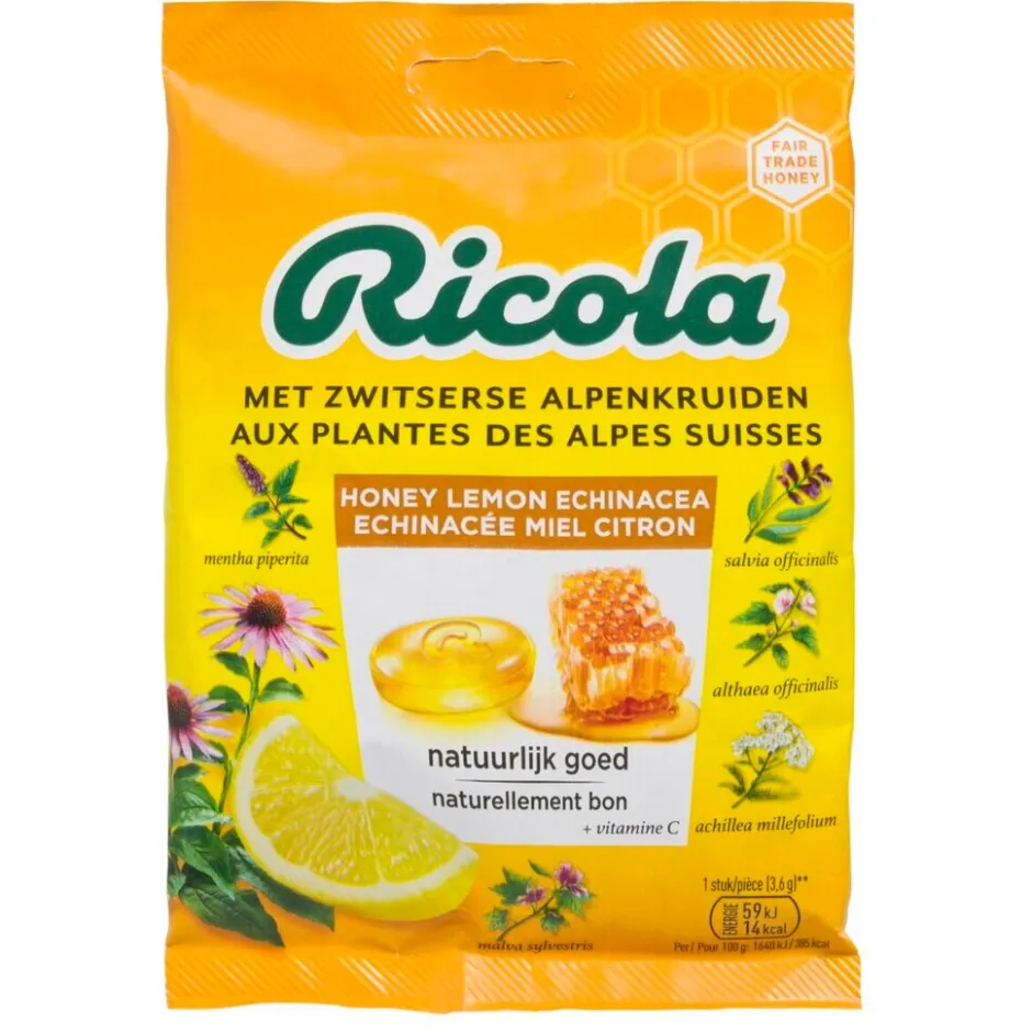 Outlet Ricola Honing Citroen Echinacea Kruidenpastilles