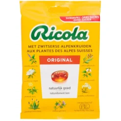 Discount Ricola Original Suikervrij Kruidenpastilles