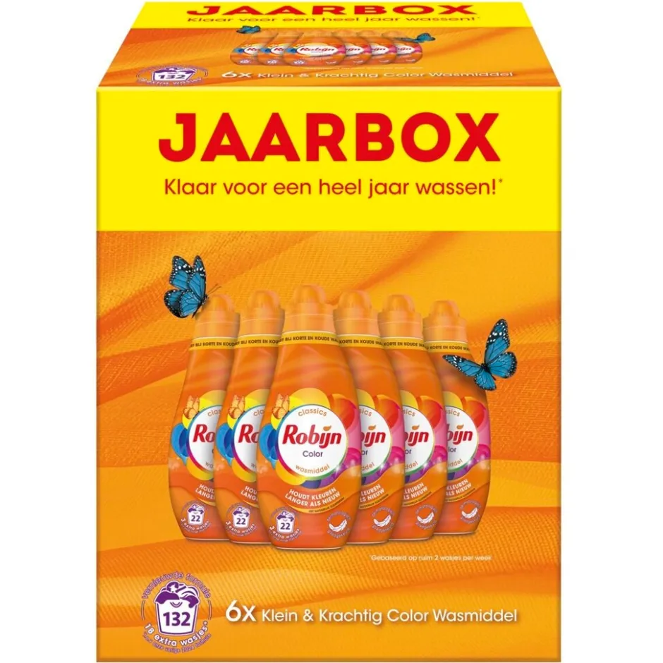 Outlet Robijn Klein & Krachtig Classics Color Vloeibaar Wasmiddel