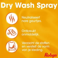 New Robijn Original Dry Wash Spray