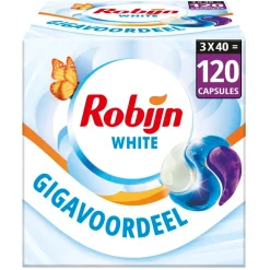New Robijn Stralend Wit 3-in-1 Wasmiddelcapsules