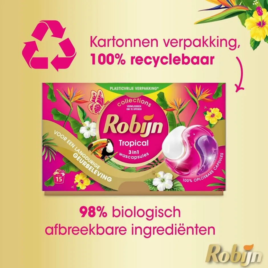Discount Robijn Tropical 3-in-1 Wascapsules