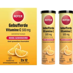 Sale Roter Gebufferde Vitamine C 500mg Kauwtabletten