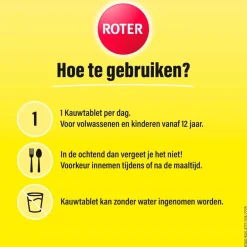 Hot Roter Vitamine C 1000 mg Sterk Kauwtabletten