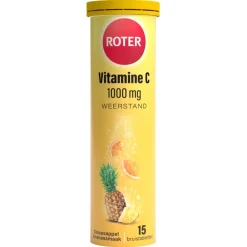 New Roter Vitamine C 1000mg Sinaasappel Ananas Bruistabletten