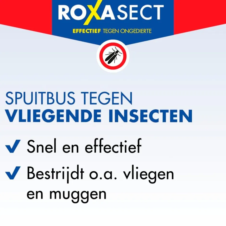 Outlet Roxasect Spuitbus tegen Vliegende Insecten