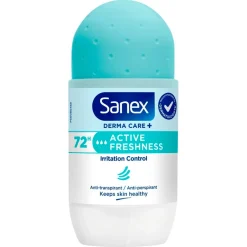 Sale Sanex Derma Care+ Active Freshness 72h Antitranspirant Deodorant Roller