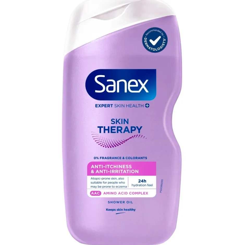 New Sanex Expert Skin Health+ Skin Therapy Anti-irritatie Doucheolie