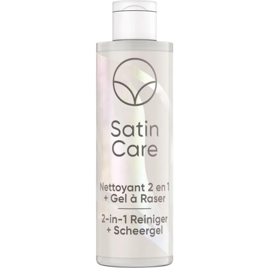 Hot Satin Care Huid & Schaamhaar 2-In-1 Reiniger en Scheergel