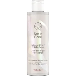 Hot Satin Care Huid & Schaamhaar 2-In-1 Reiniger en Scheergel