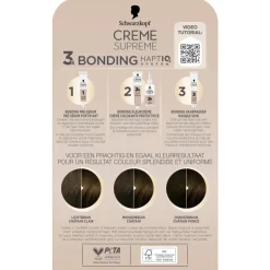 Hot Schwarzkopf creme supreme 5-0 Natuurlijk Bruin Verzorgende Crèmekleuring