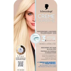 Discount Schwarzkopf creme supreme L1++ Verzorgende Lightener