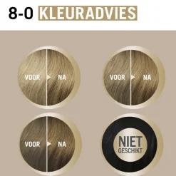 New Schwarzkopf creme supreme 8-0 Natuurlijk Blond Verzorgende Crèmekleuring
