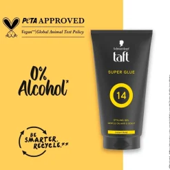 Best Taft Schwarzkopf Super Glue Level 14 Haargel Tube