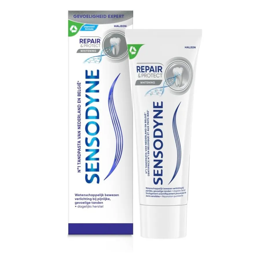 Hot Sensodyne Repair & Protect Whitening Tandpasta