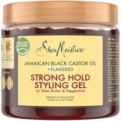 Clearance SheaMoisture Jamaican Black Castor Oil + Flaxseed Strong Hold Styling Gel