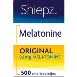 Online Shiepz Melatonine Original 0,1mg Smelttabletten