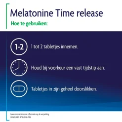 Hot Shiepz Melatonine Time Release 0,1mg Tabletten